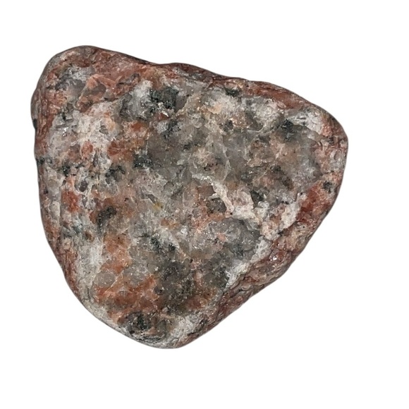 Australian Rough Granite with Aura Quartz Natural Pink and Gray Stone - Picture 1 of 6